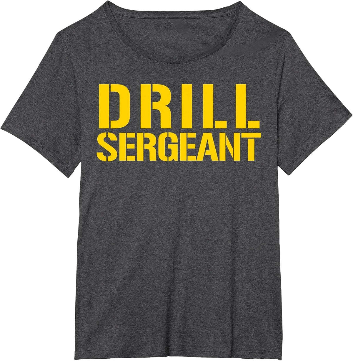 Drill Sergeant Uniform Military Boots Camp Instructor T-Shirt - Dark Heather Grey