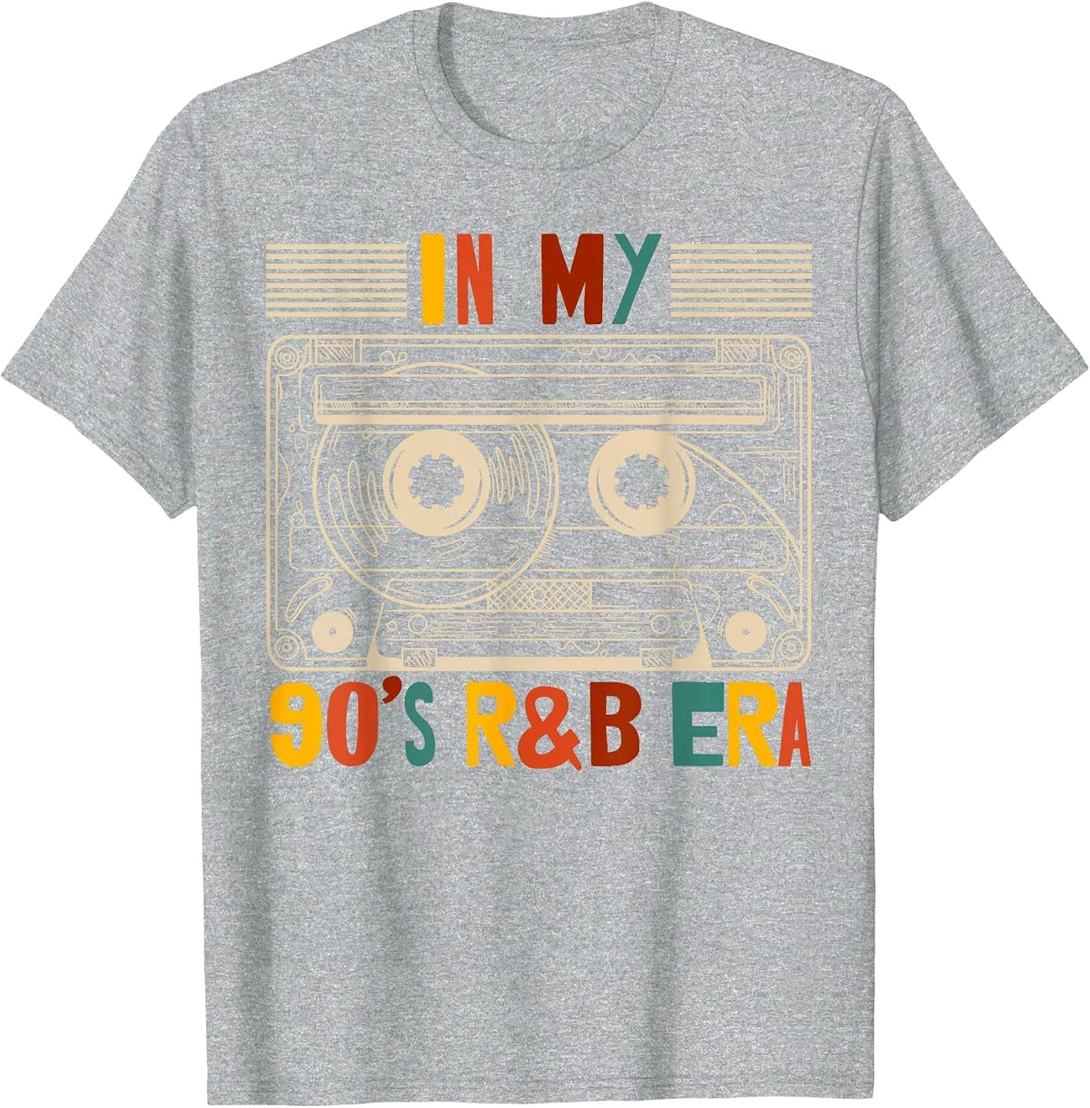 in My 90's R&B Era T-Shirt - Heather Grey