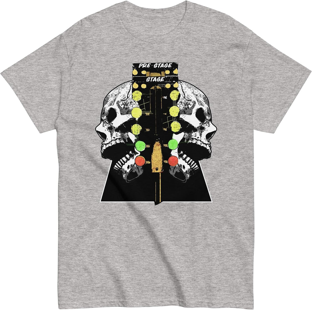 Drag Racing T-Shirt - Sports Grey