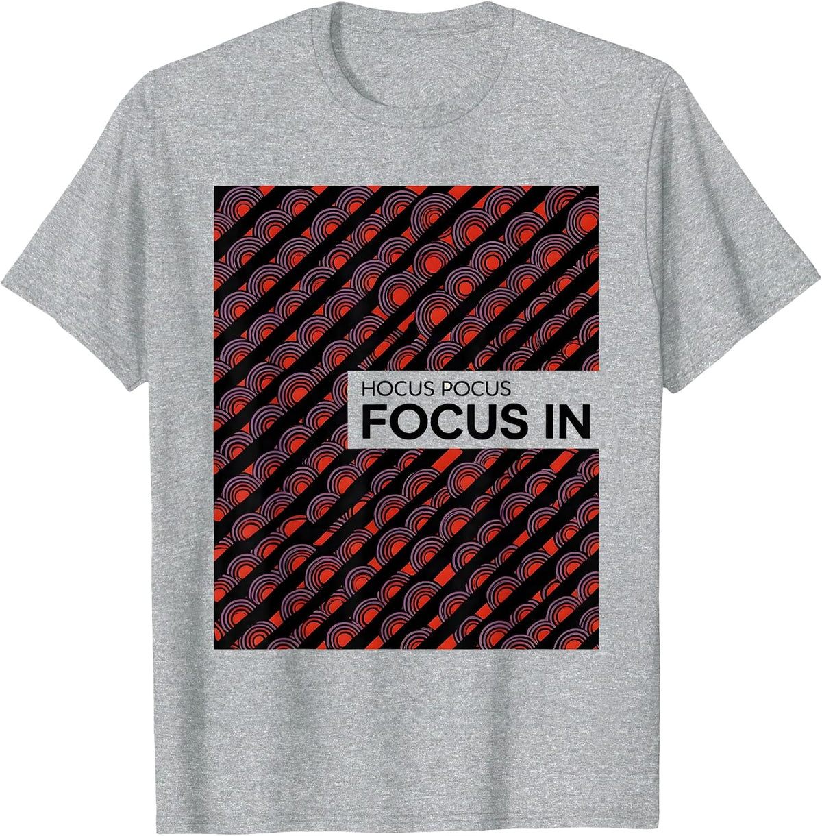 Men's Hocus Pocus Focus In Funny Halloween Teacher Costume T-Shirt - Heather Grey