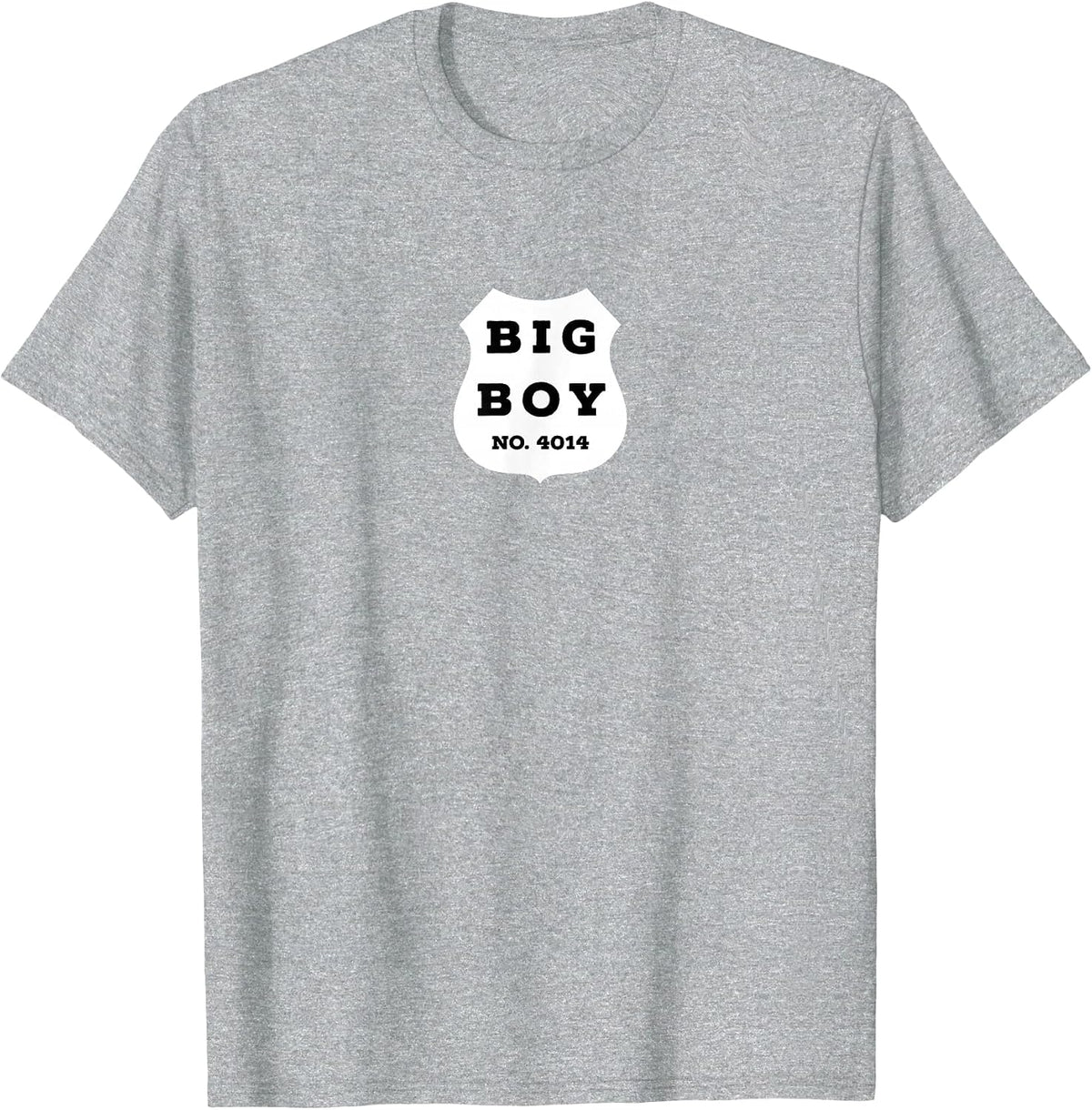 Big Boy No. 4014 T-Shirt - Heather Grey