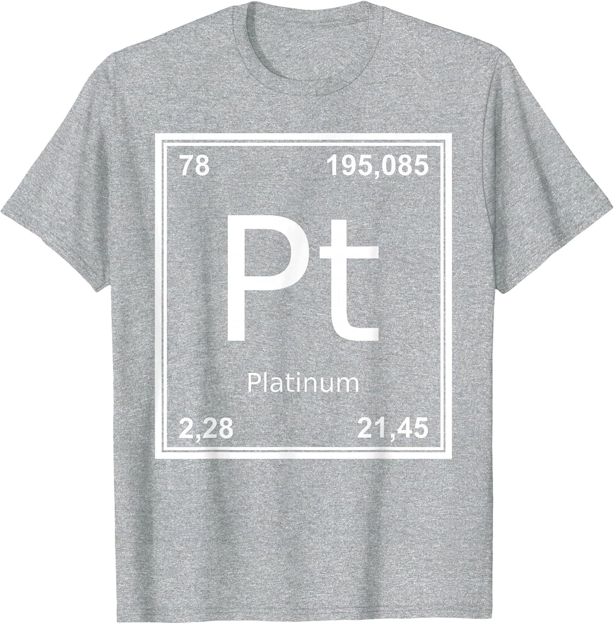 Platinum Symbol Costume T-Shirt - Heather Grey