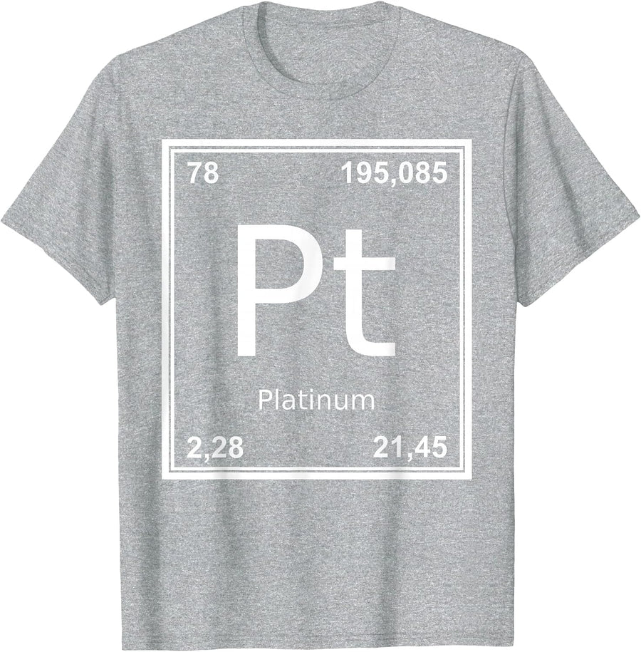Platinum Symbol Costume T-Shirt - Heather Grey