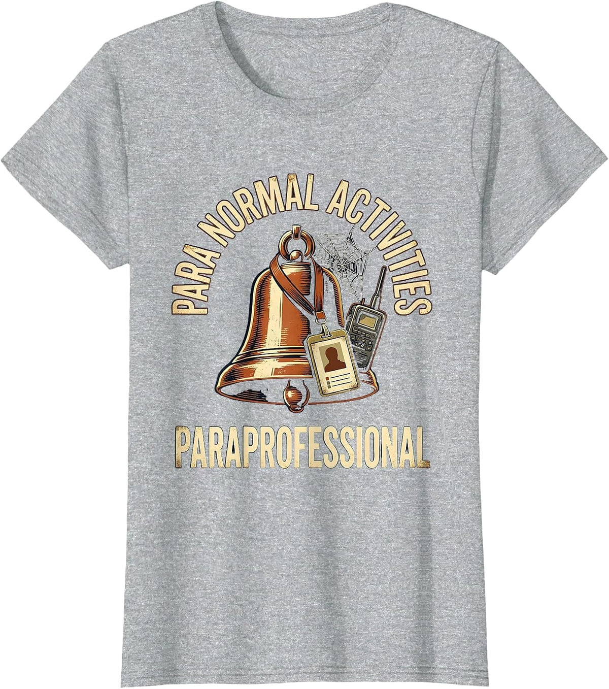 Para Normal Activities Paraprofessional Vintage T-Shirt - Heather Grey
