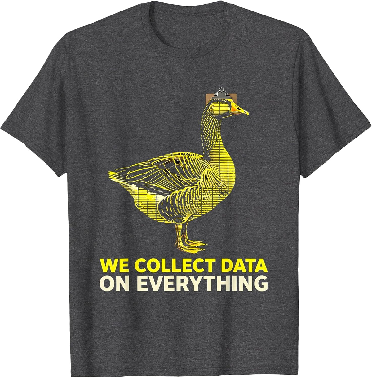 We Collect Data On Everything Funny Special Education T-Shirt - Dark Heather Grey