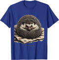 This Is My Snuggle Funny Hedgehog Lover Gift for Kids Women T-Shirt - Royal Blue