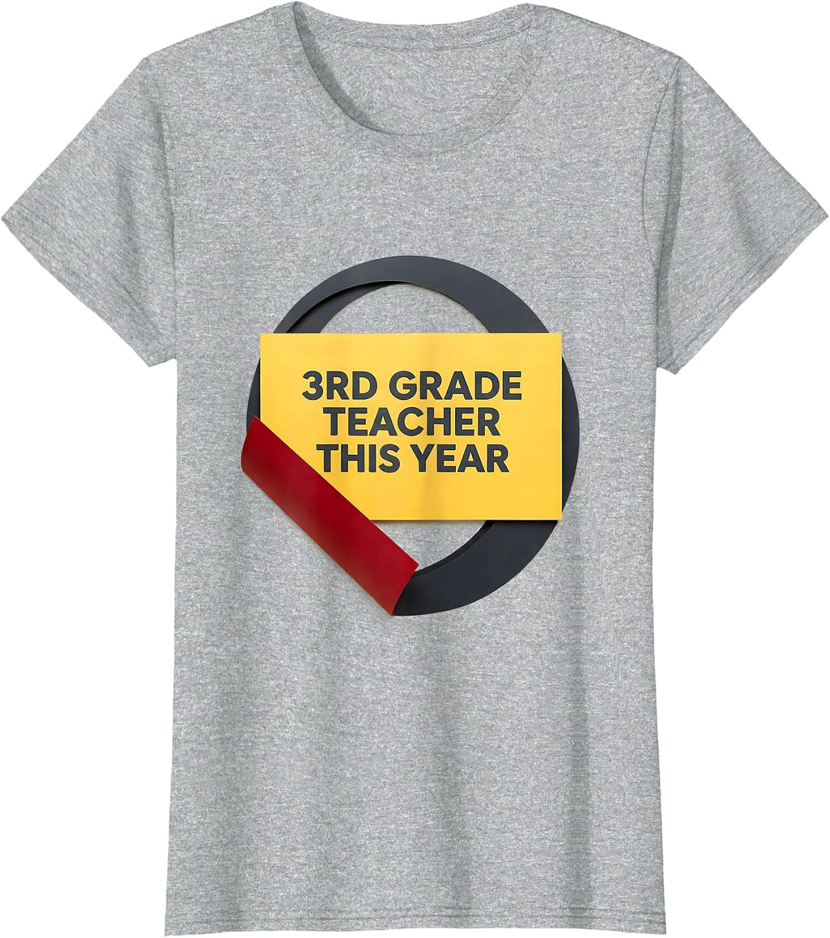 3rd Grade Teacher This Year Wholesome Back To School Gift T-Shirt - Heather Grey