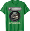 Men's Motion detected at your front door. Same hedgehog. Funny T-Shirt - Kelly Green