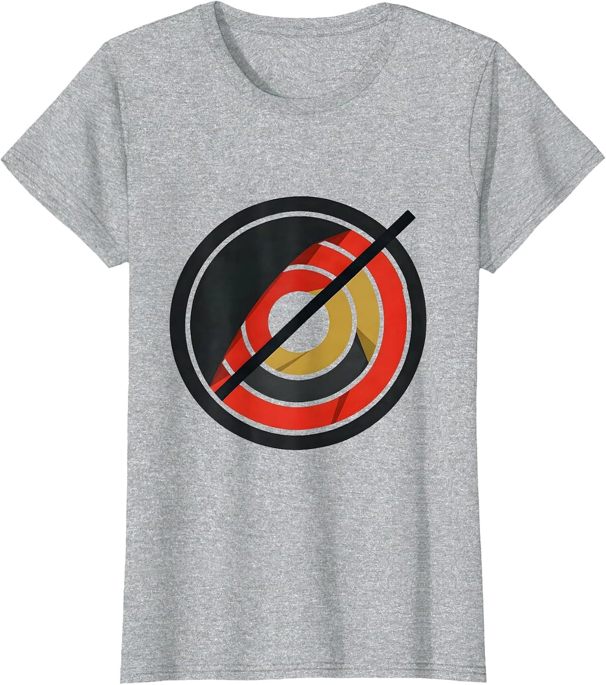 Women's Fibonacci Spiral Sacred Geometry Math Enthusiast T-Shirt - Heather Grey