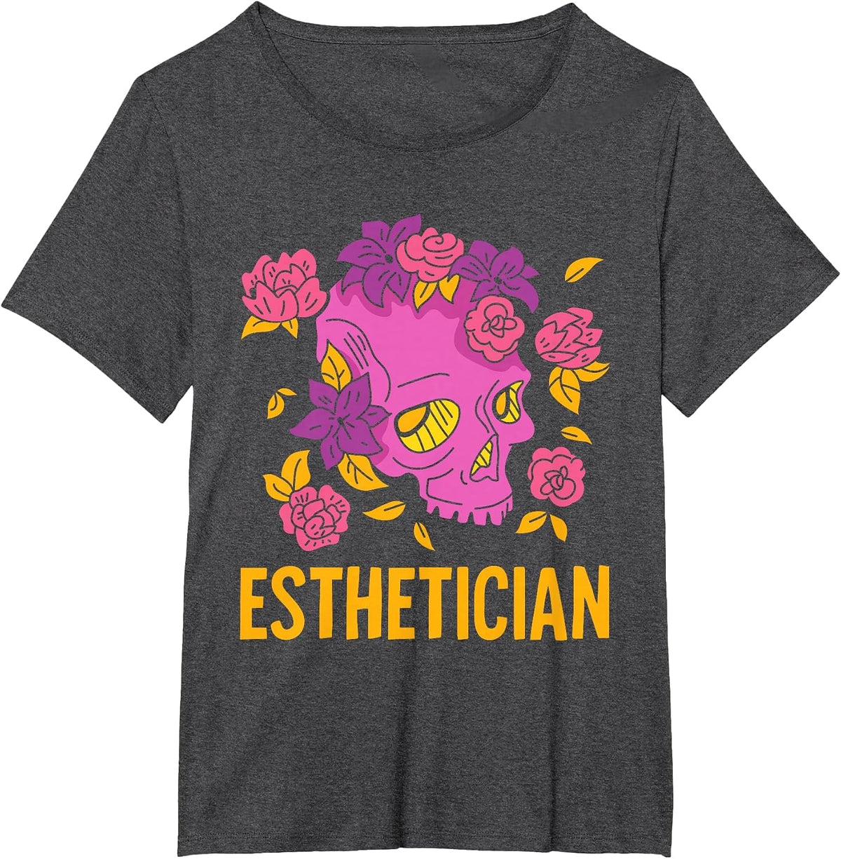 Beautician Professional Cosmetics Women Beautician T-Shirt - Dark Heather Grey