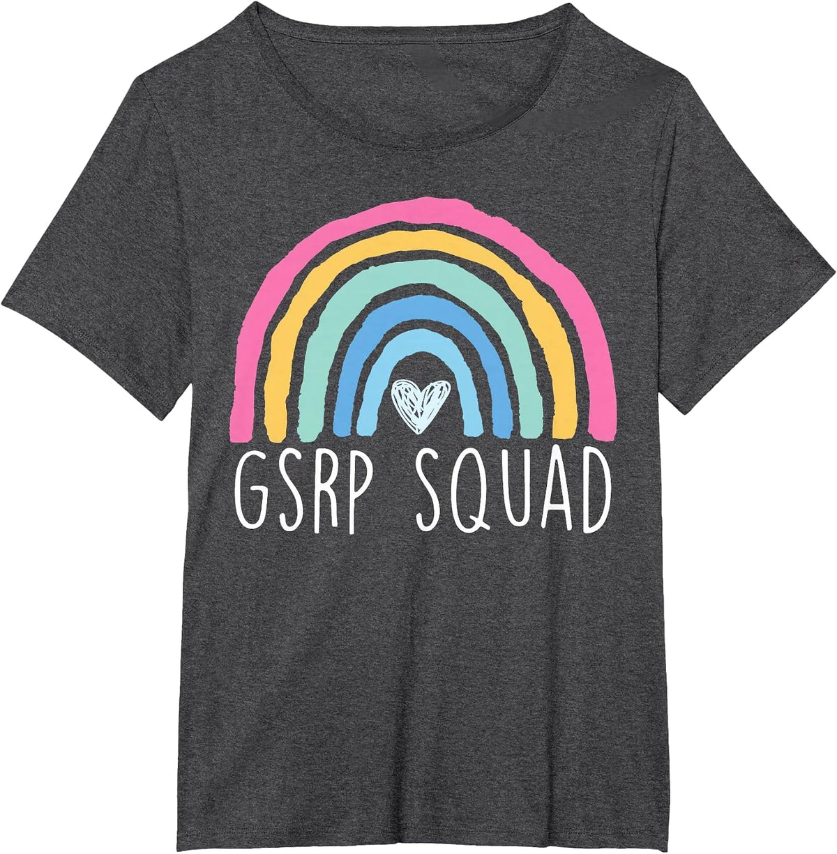 GSRP Squad Early Intervention Teacher Intervention Support T-Shirt - Dark Heather Grey