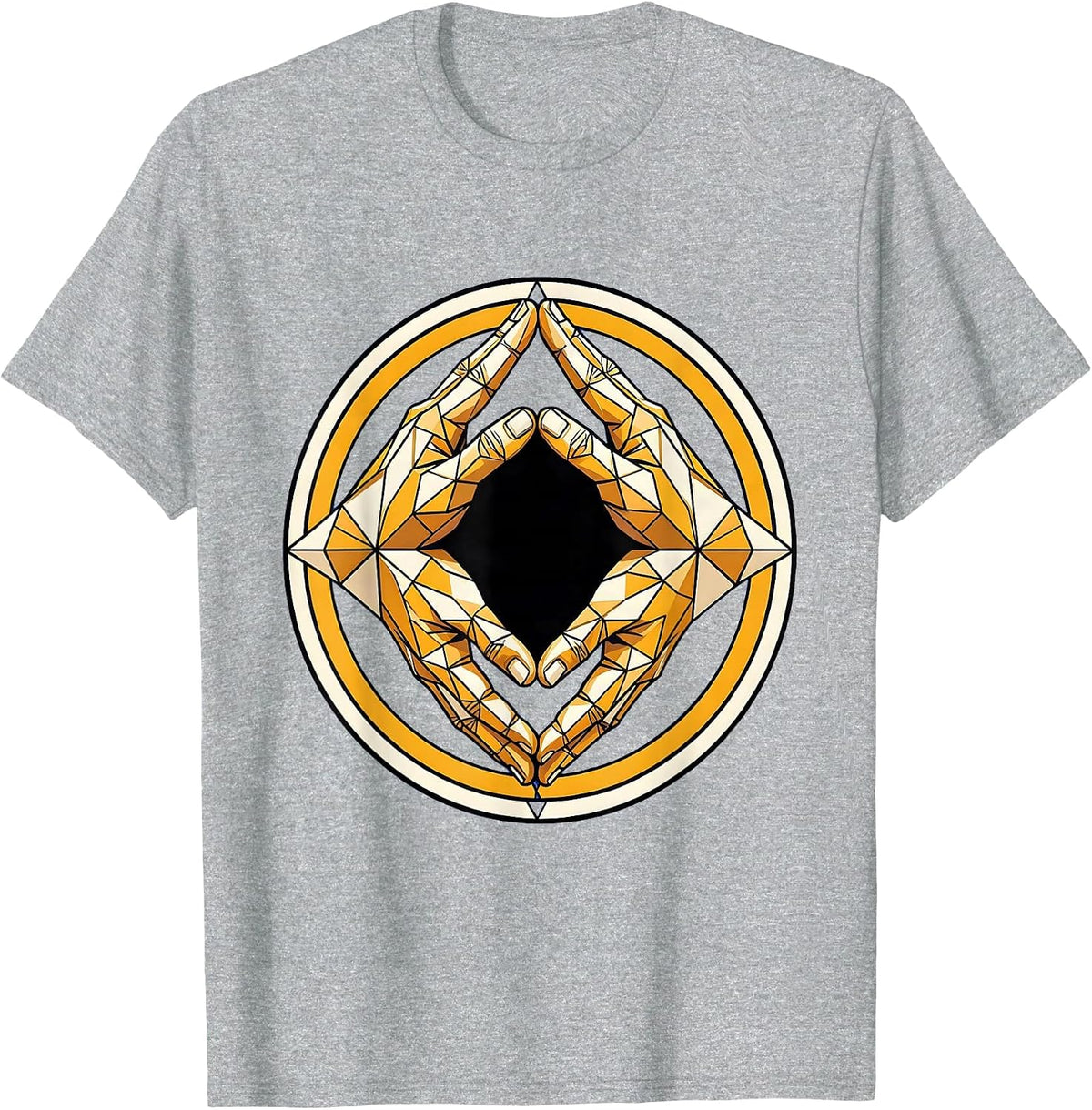 Men's Mental Health Matters Reaching Hands Graphic T-Shirt - Heather Grey