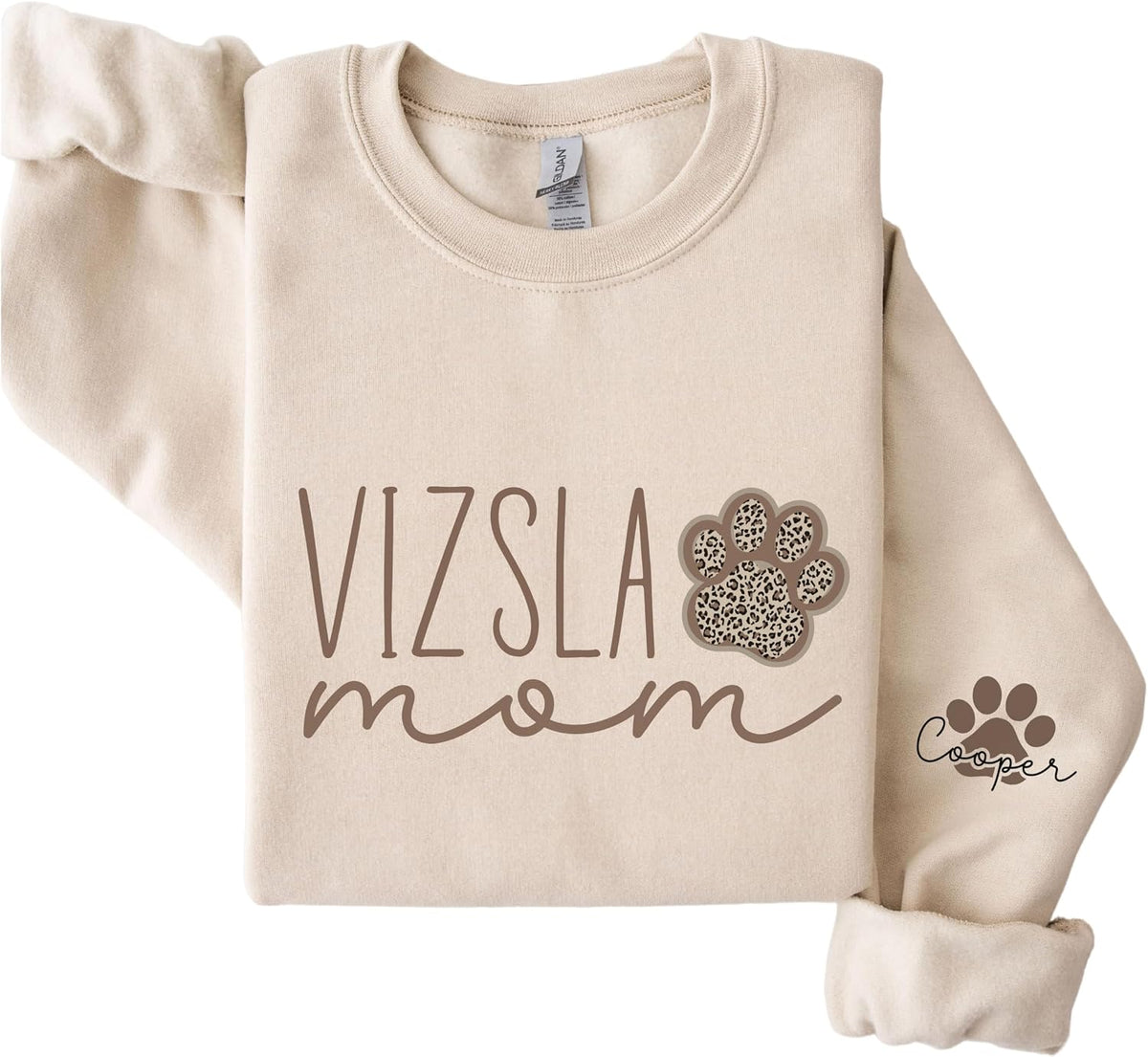 Vizsla Mom Sweatshirt, Personalized Vizsla Shirt, Vizsla Mom Gift, Custom Vizsla Sweatshirt, Vizsla Lover Gift - As Pictured