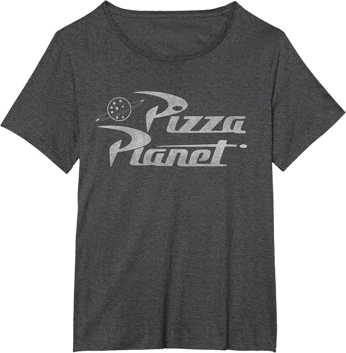 Toy Story Pizza Planet Delivery Adult T-Shirt - Dark Heather Grey