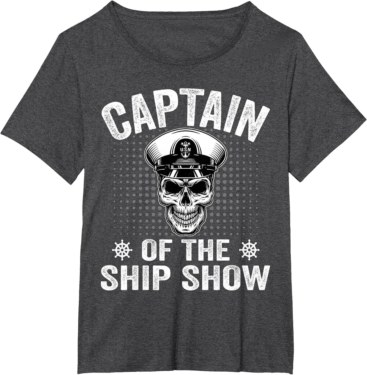 Captain of the Ship Show T-Shirt - Dark Heather Grey