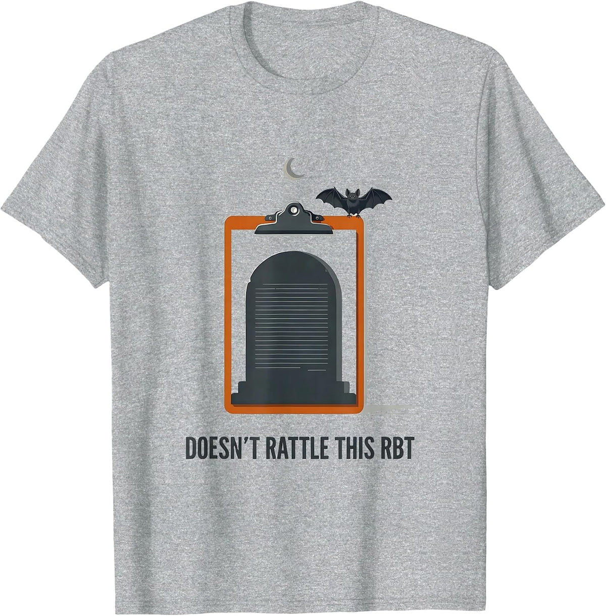 Men's Doesn't Rattle This RBT Funny Para Normal Activities T-Shirt - Heather Grey