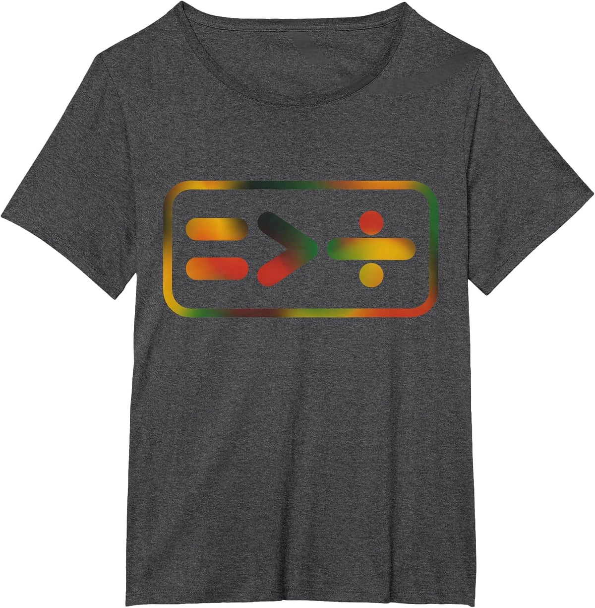 Juneteenth Equality is Greater Than Division Afro Men Women T-Shirt - Dark Heather Grey