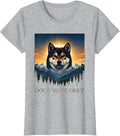 Doge Vibes Only Meme Internet Culture Design T-Shirt - Heather Grey