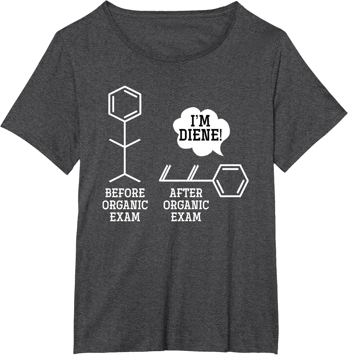 Funny Chemistry T-Shirt - Dark Heather Grey