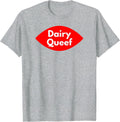 Graphic Queef Apparel-Dairy Queef T-Shirt - Heather Grey