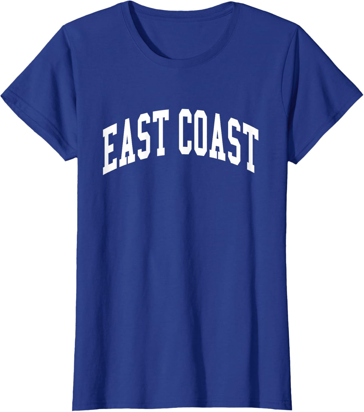 East Coast Hip Hop Rap T-Shirt - Royal Blue