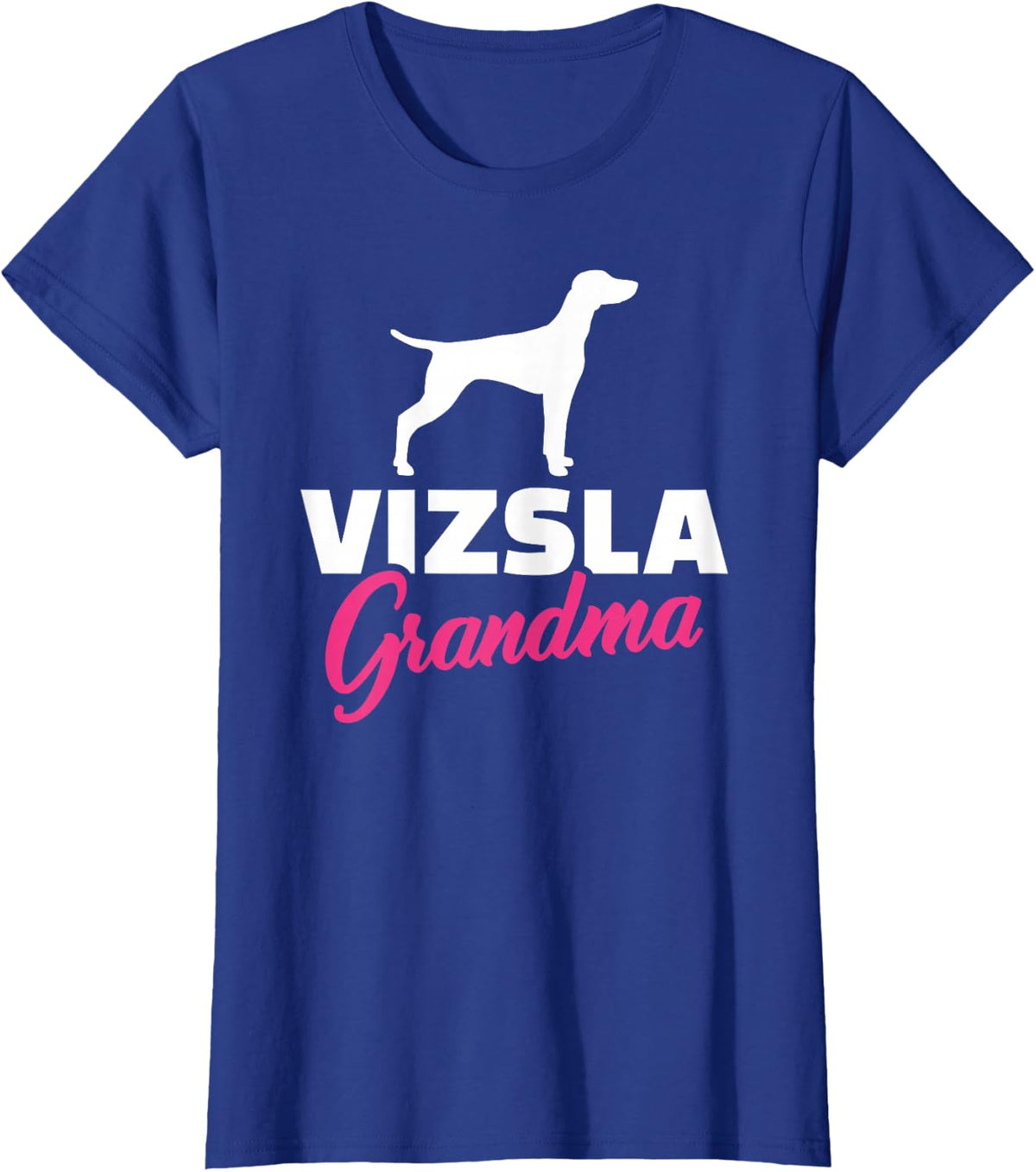 Vizsla Grandma T-Shirt - Royal Blue