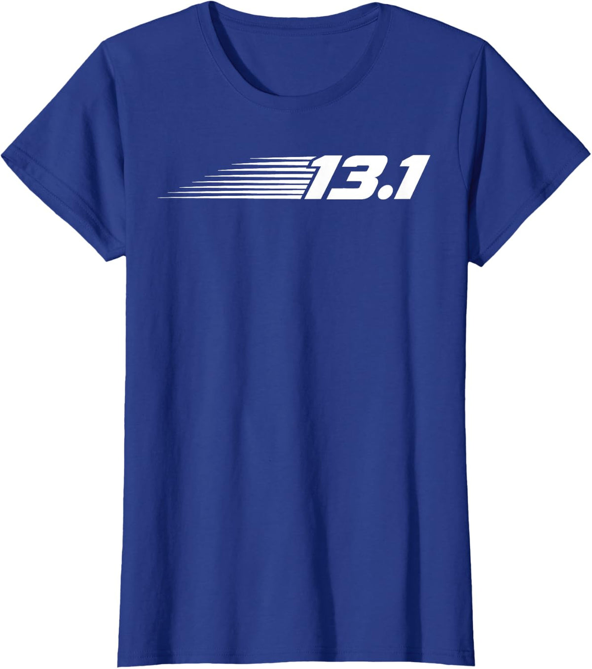 13.1 Half Marathon Runner Running Half Marathon Race T-Shirt - Royal Blue