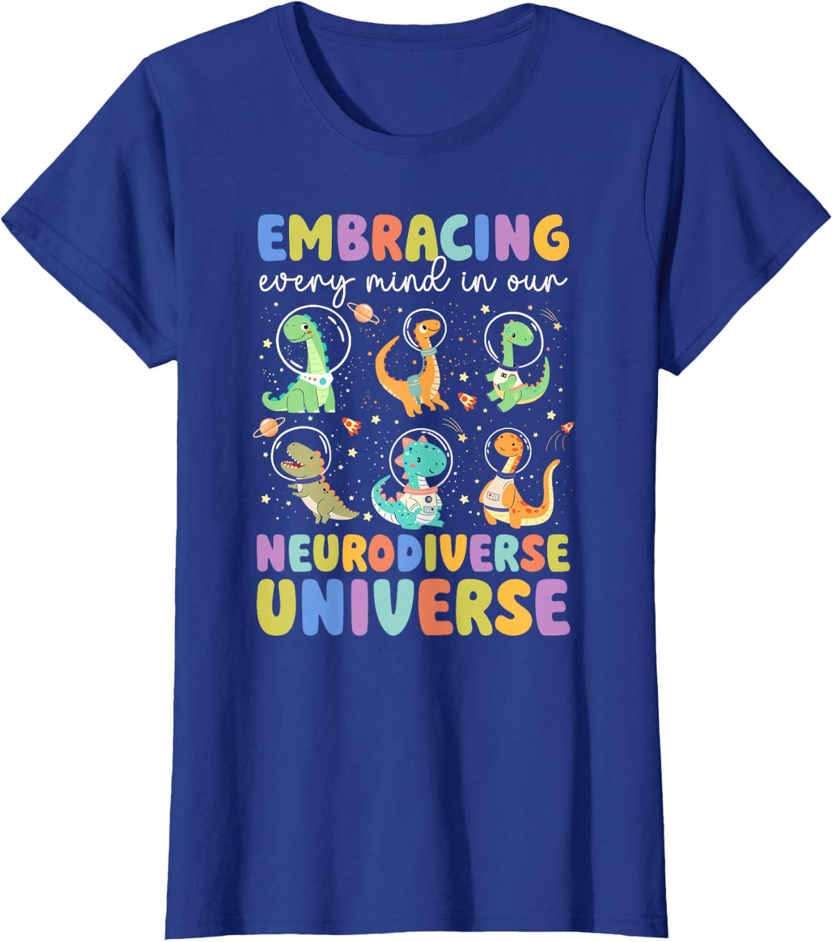 Neurodiverse Universe SPED Teacher SPED Teaching T-Shirt - Royal Blue
