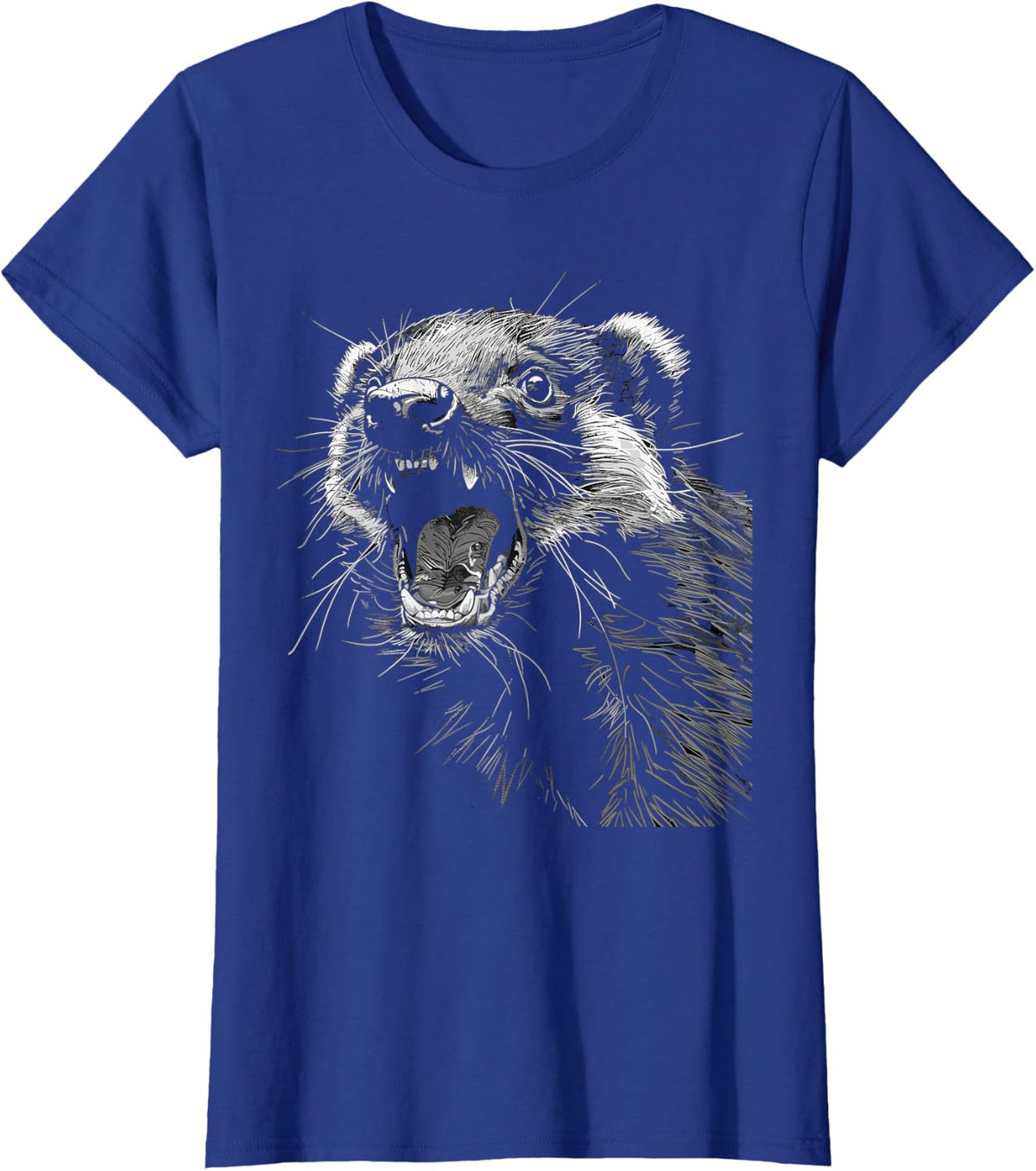 Funny Honey Badger Lover For Women Men T-Shirt - Royal Blue