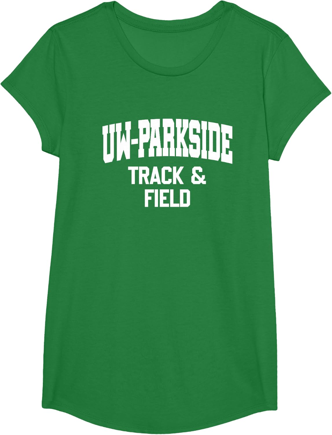 University of Wisconsin Parkside Ranger Track & Field T-Shirt - Girls Kelly Green