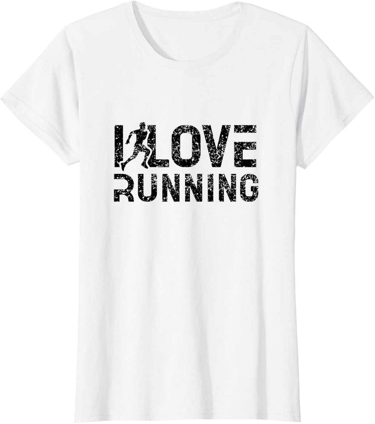 I Love Running Runner Jogger Jogging Run T-Shirt - White