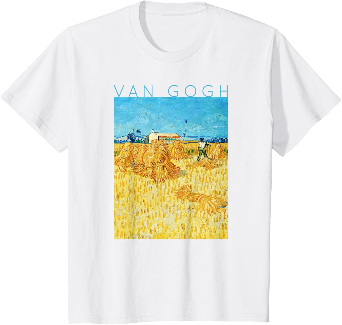 Van Gogh - Harvest in Provence T-Shirt - White