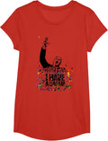 Black History Month Shirt Martin Have Dream Luther King T-Shirt - Girls Red