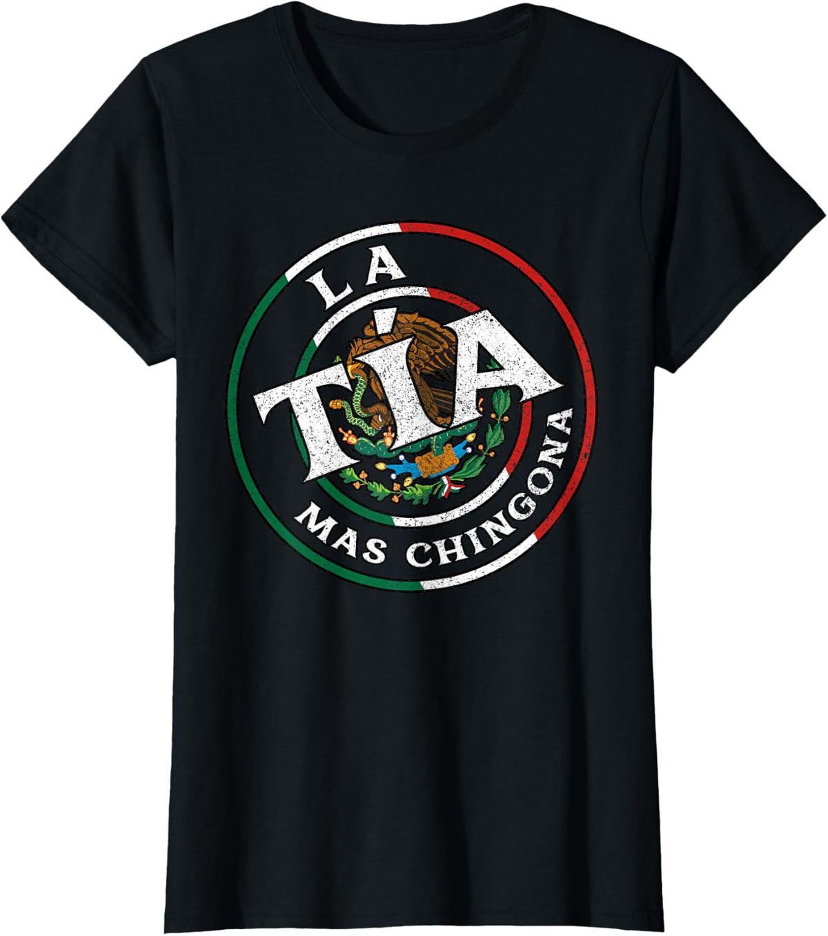 La Tia Mas Chingona T-Shirt - Black