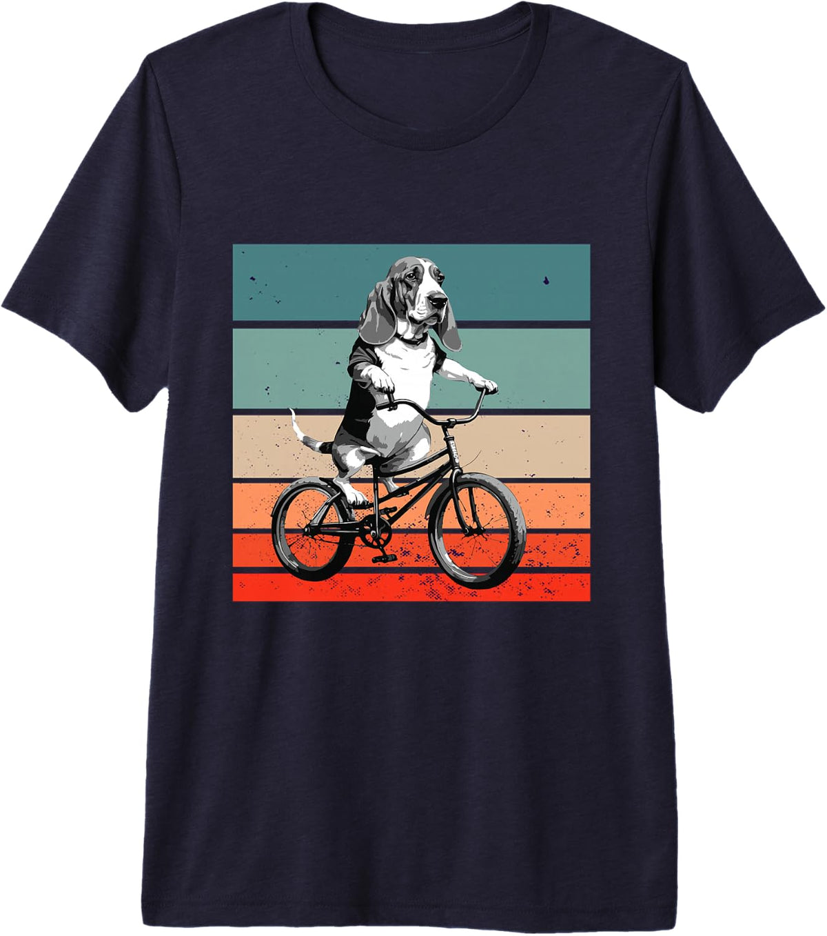 Paws Pet Premium Tri-blend T-Shirt - Navy Blue