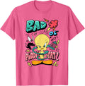 Looney Tunes Sassy Tweety T-Shirt - Pink Heather
