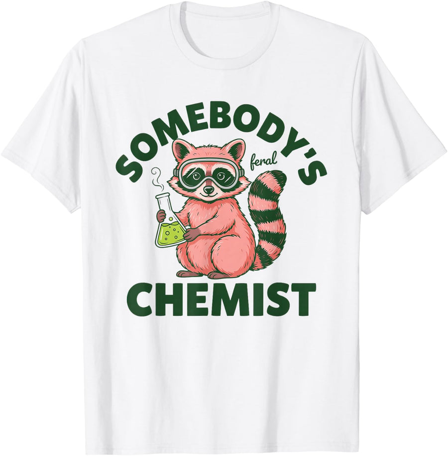 Inorganic Chemist Chemistry Research Scientist Laboratory T-Shirt - White