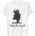 Funny Honey Badgers Yoga T-Shirt - White
