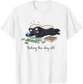 Funny Honey Badgers Jigsaw Puzzles T-Shirt - White