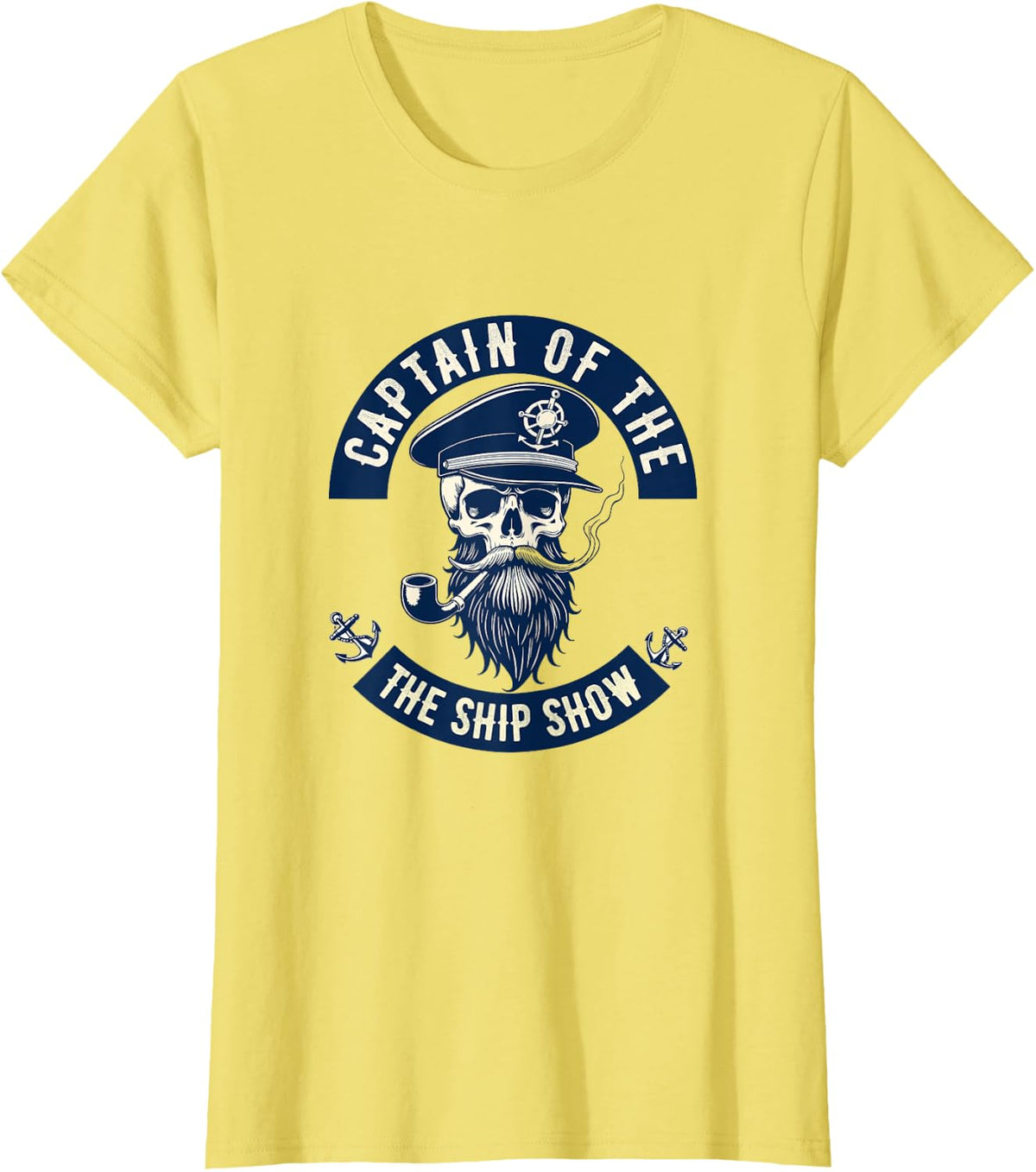 Captain T-Shirt - Lemon Yellow