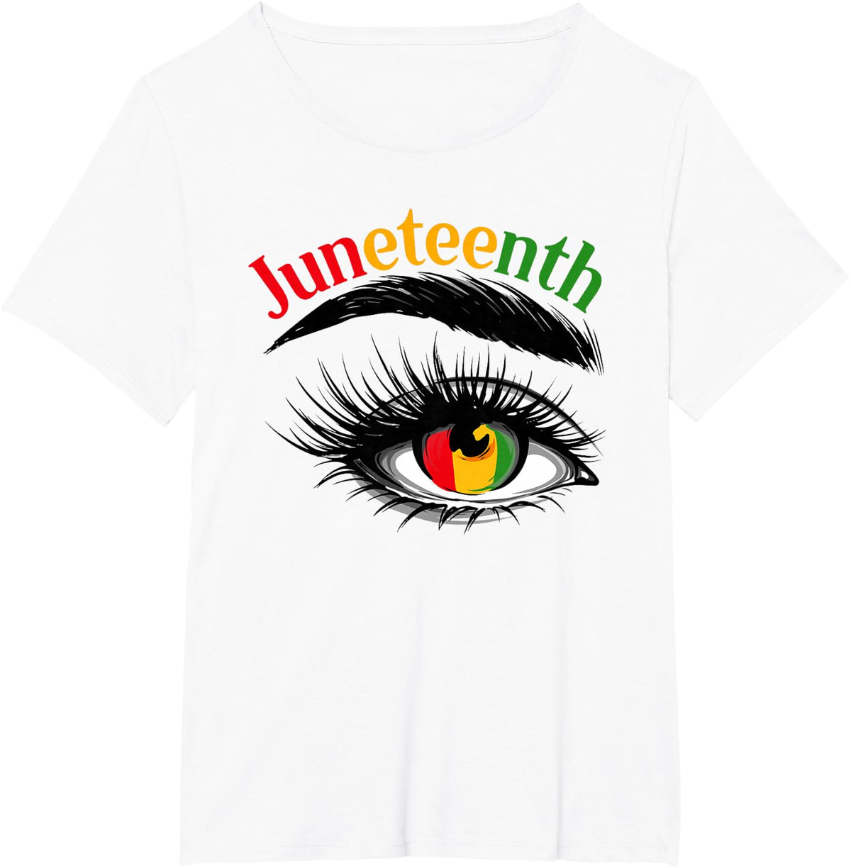 Juneteenth - African American Women Black History Pride T-Shirt - White
