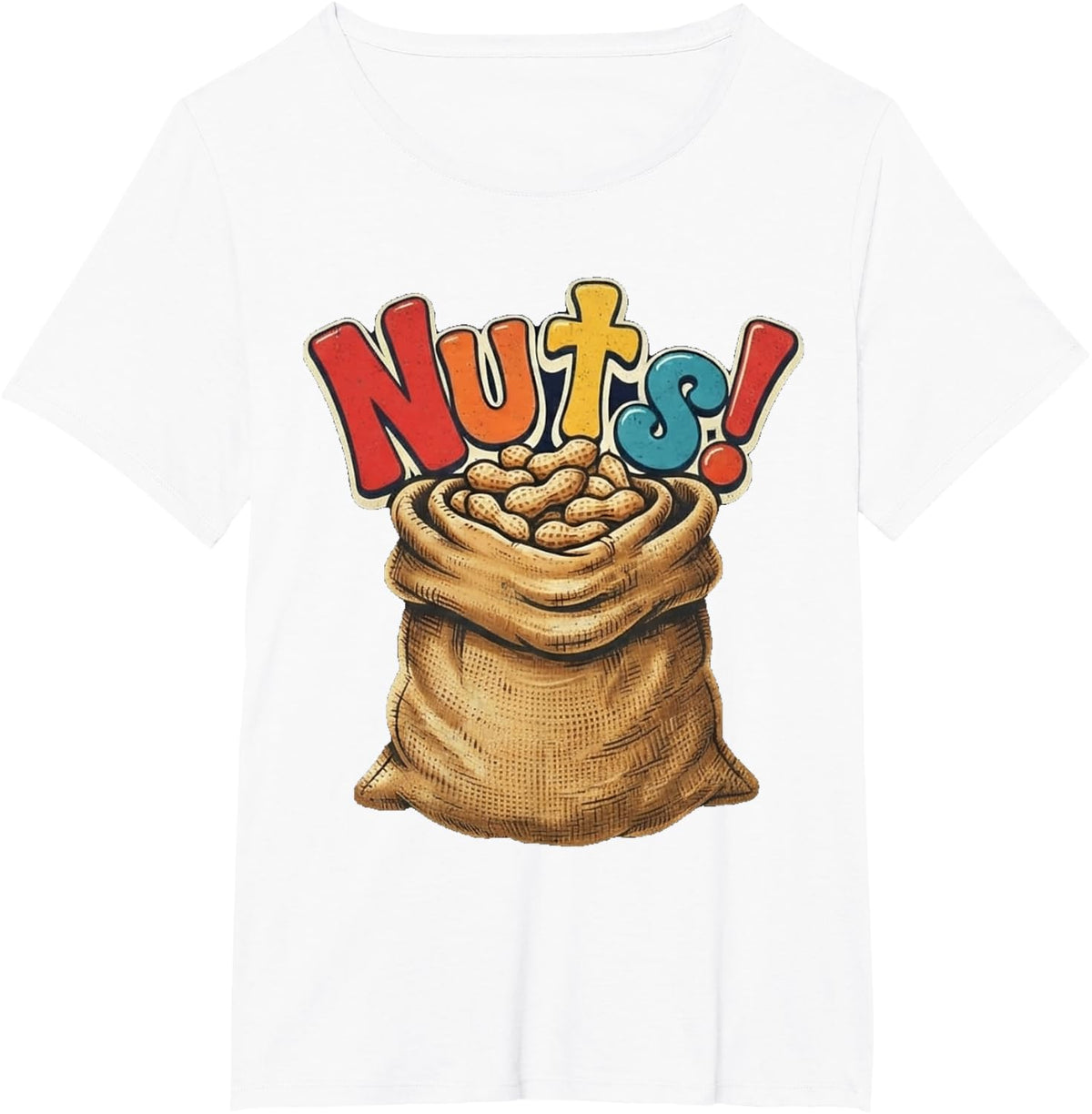 Retro Snack Humor T-Shirt - White