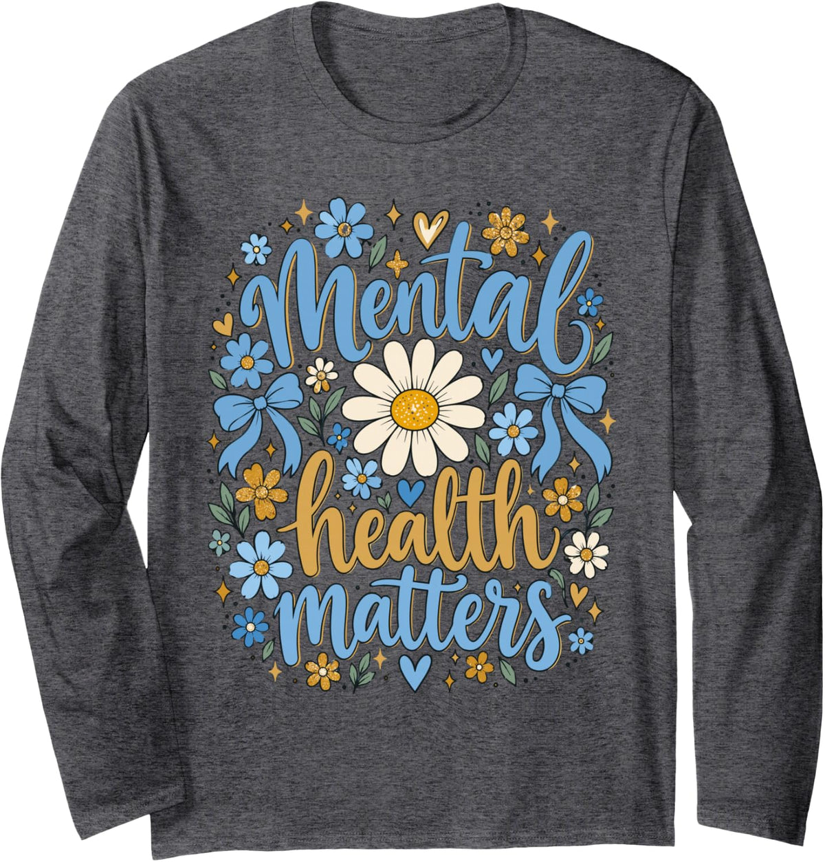 Advocate Long Sleeve T-Shirt - Adult Unisex Dark Heather Grey
