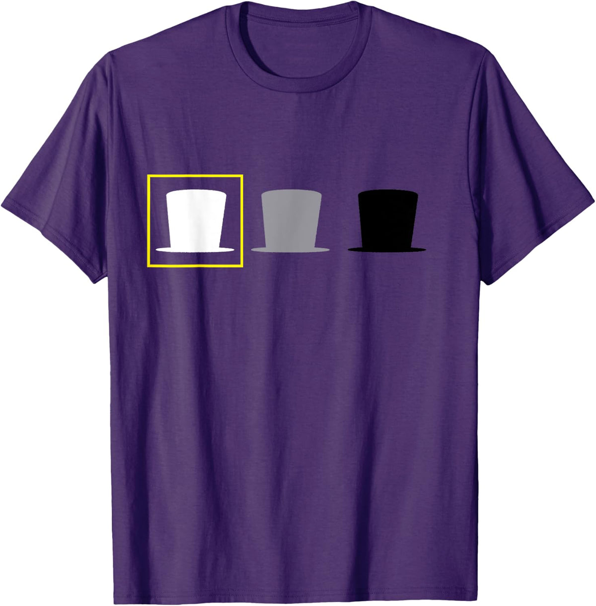 Funny Cyber Security White Hat Hacker T-Shirt - Purple