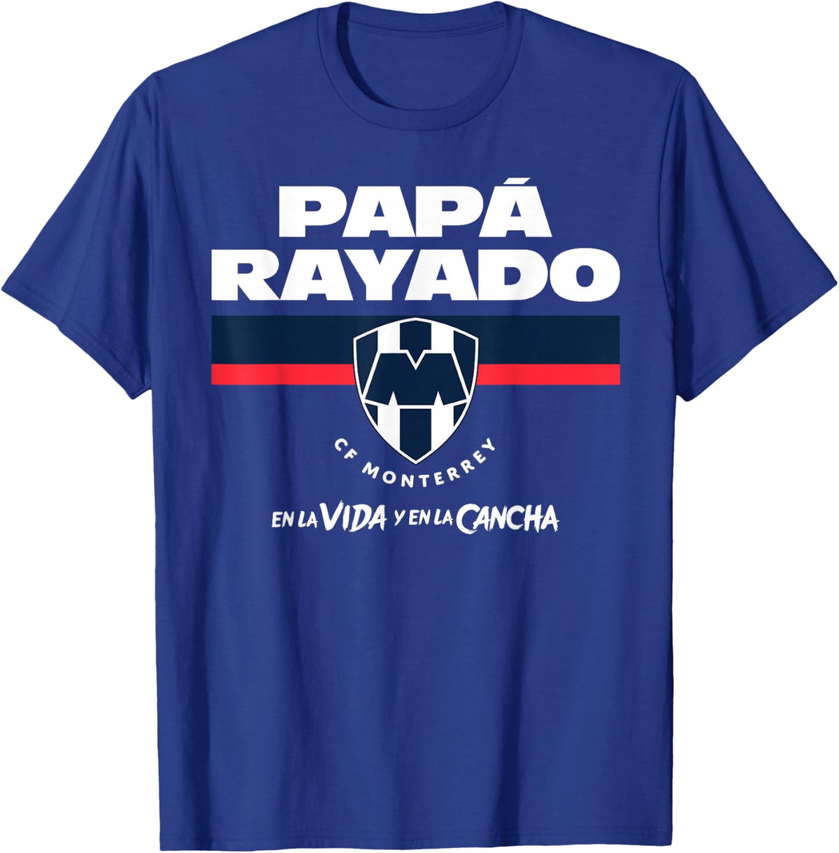 CF Monterrey Papa Rayado Soccer T-Shirt - Royal Blue