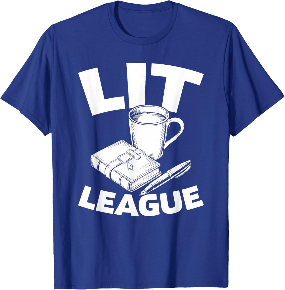 Educator Team Education - School Literature Teacher T-Shirt - Royal Blue