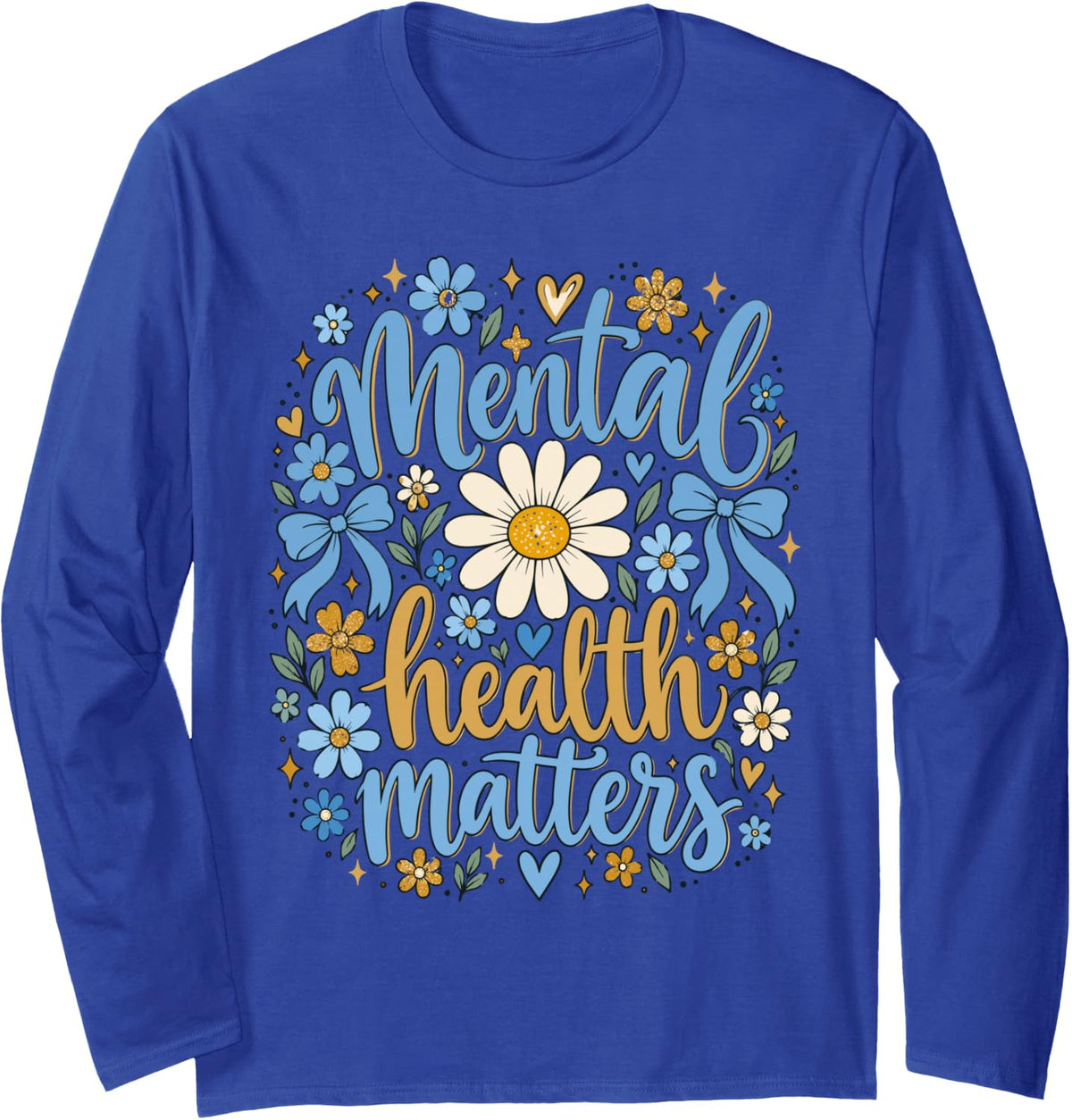 Advocate Long Sleeve T-Shirt - Adult Unisex Royal Blue