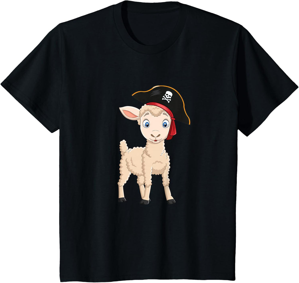 Goat Pirate Goats For Goat Lovers T-Shirt - Black