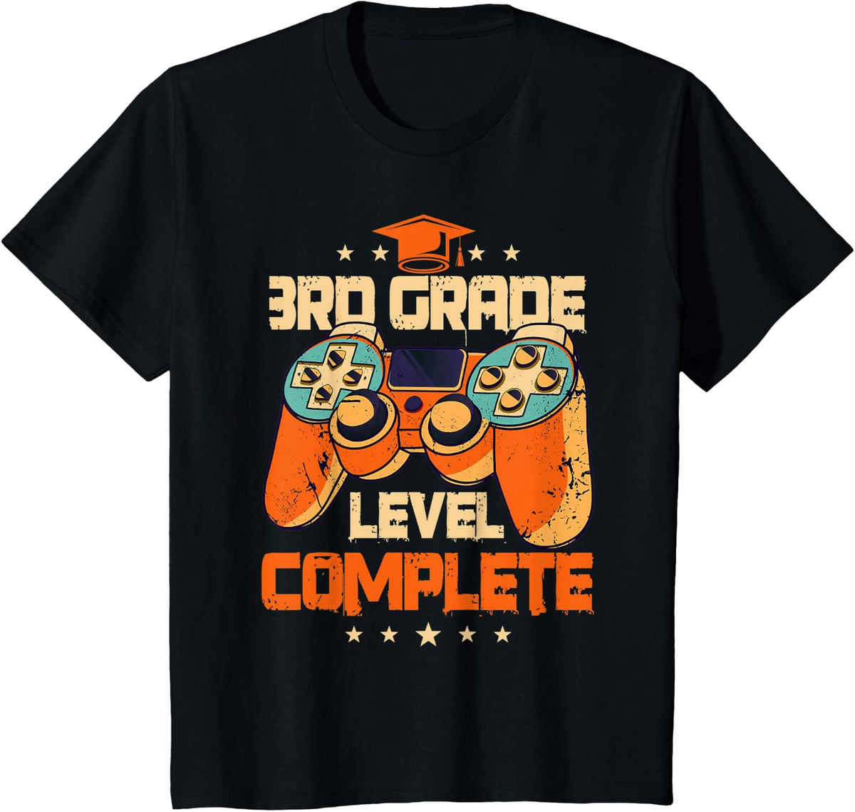 3rd grade graduation gifts boy girl 3rd grade level complete T-Shirt - Black