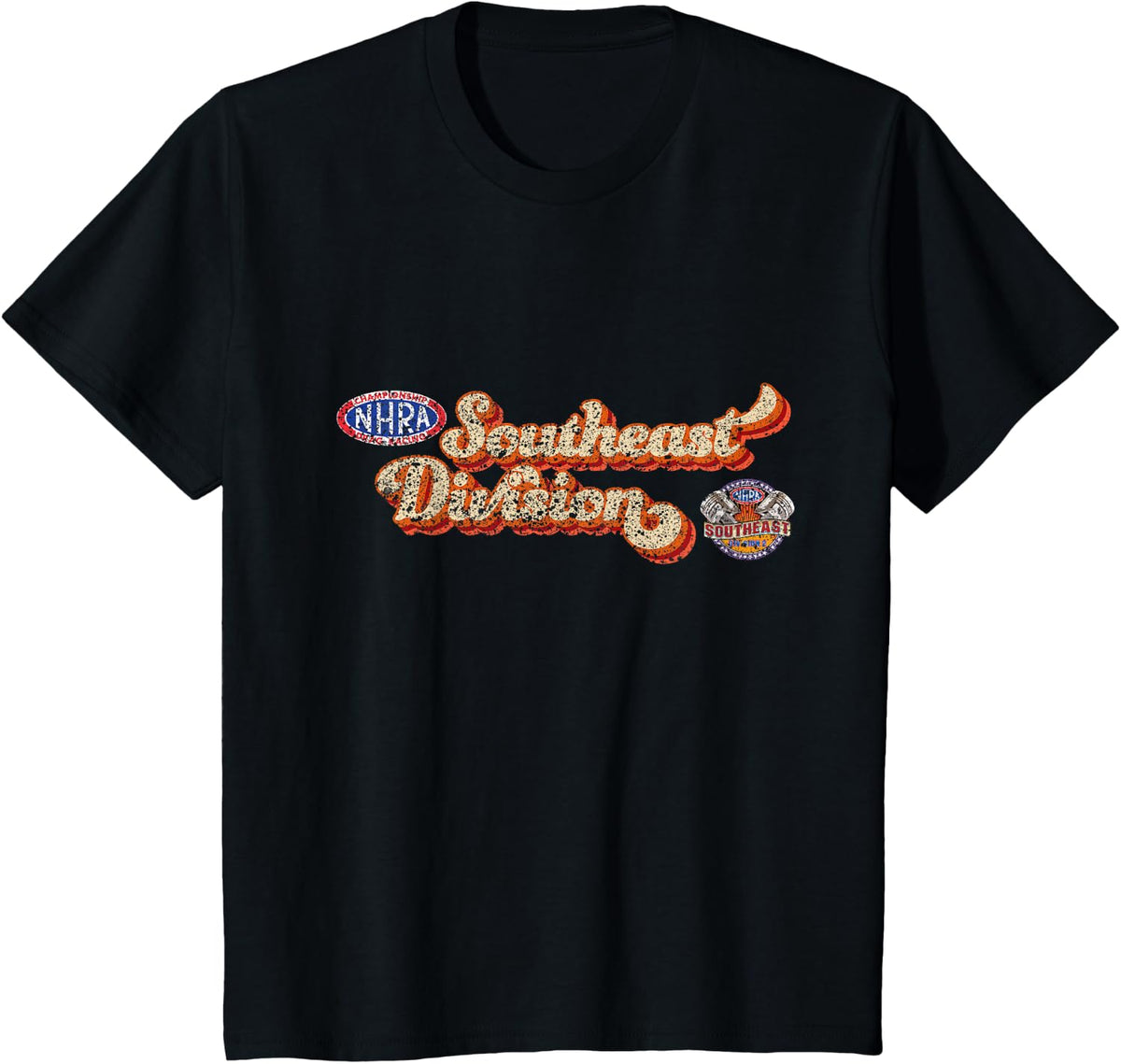 NHRA Southeast Division vintage T-Shirt - Black